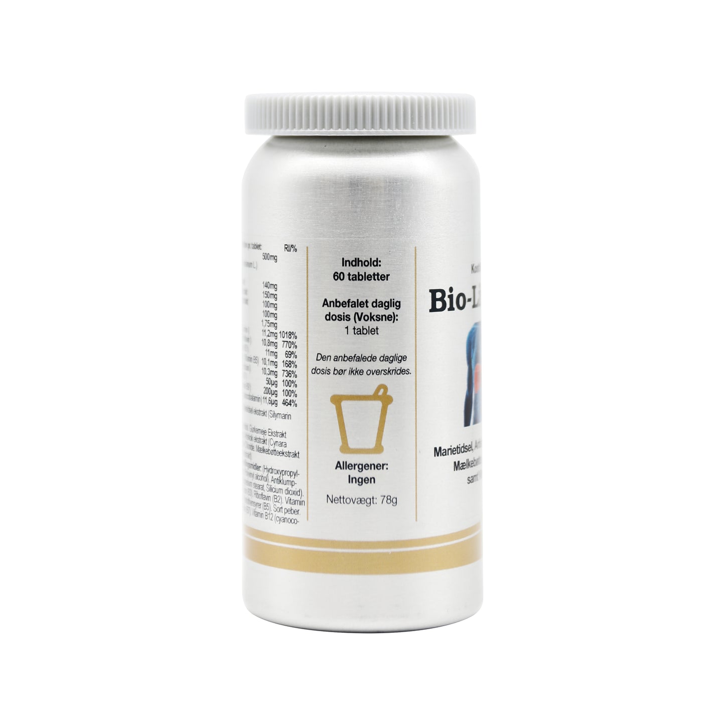 Milk thistle liver support tablets